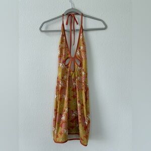 Summer halter dress